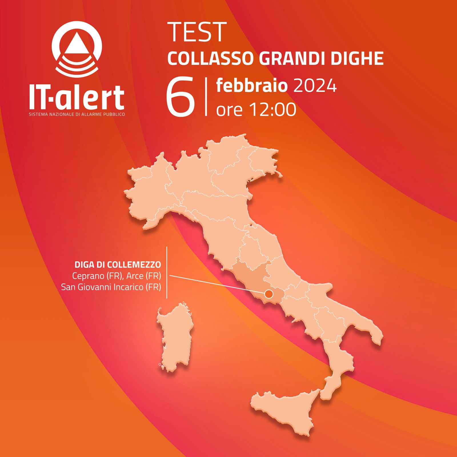 it alert test frosinone