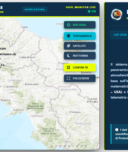 Il Meteo in Diretta a Portata di Click: Scopri il Servizio Live dell’Osservatorio Geofisico Valle del Liri